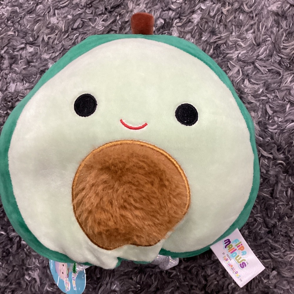 Squishmallow Flip A Mallow 8 Inch Austin Avocado Bernardo Burrito Reversible NWT